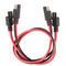 12 14 Gauge 2 Pin Quick Disconnect Audiopipe Polarized Wire Harness, Heavy Duty SAE Connector Bullet Lead Cable, SAE Power Automotive Extension Ca...