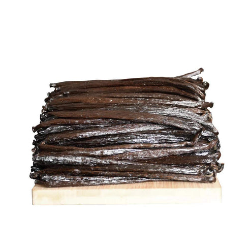 10 Madagascar Vanilla Beans Grade A Whole Vanilla Pods for Vanilla Extract and Baking...