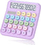 Desktop Calculator 12 Digit,Dual Solar Power and Battery,and LCD Display, Big Buttons, for Home, Office, School, Class and Business, 4 Function Sm...