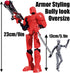 T13 Action Figure, T13 Action Figure 3D Printed Multi-Jointed Movable, Lucky 13 Action Figure, 13 Action Figure Dummy 13 Action Figure,Desktop Dec...