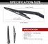 Rear Wiper Arm Blade for Vol-vo XC90 2003-2006# 8659502 30649040 Back Windshield Window Wiper Set...