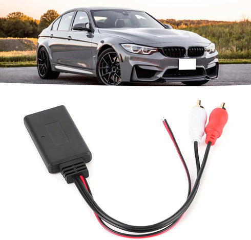 Bluetooth Aux in Adapter Cable Universal Wireless Bluetooth Module Adapter AUX Audio 2 Auxiliary Cable Car Radio Connector...