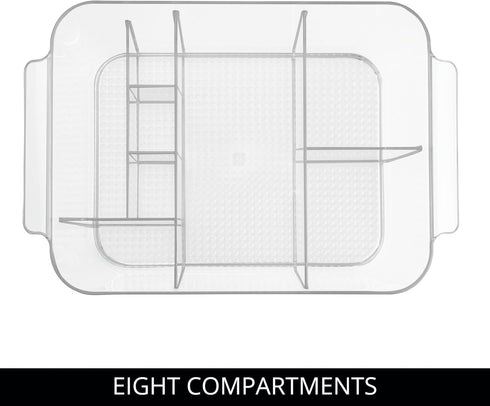 iDesign Makeup Organizer for Countertop - Storage for Cosmetics and Toiletries - Clear - Made in USA...