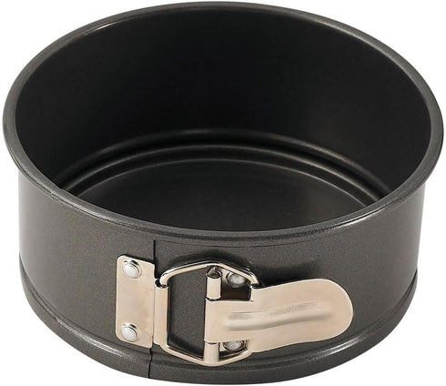 WINCO Springform Pan with Detachable Bottom, 6-Inch, Aluminized Steel,Black...