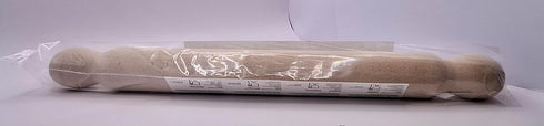Tuuli Kitchen – French Wooden Rolling Pin, Baking Roller for Rolling Out Pizza, Pasta, Puff and Other Doughs, 40 x 4 cm...
