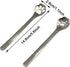 Maydahui 6PCS Cat Paw Spoon Hollow Out Coffee Spoons 5.8 inch 18/10?304 ?Stainless Steel Teaspoon for Dessert Ice-cream Stirring Home Kitchen Rest...