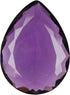 REAL-GEMS 28.55 Ct Violet Amethyst Pear Shaped Pendant Size Loose Gemstone for Jewelry Making...