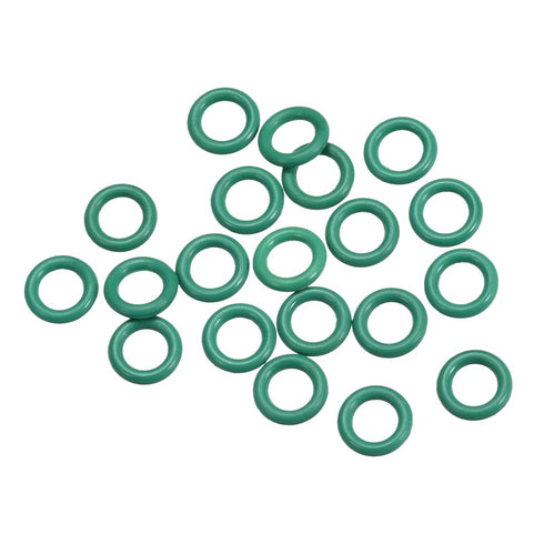 uxcell Fluorine Rubber O-Rings, 8.5mm OD 5.5mm ID 1.5mm Width FKM Seal Gasket for Machinery Plumbing, Green, Pack of 20...