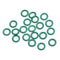 uxcell Fluorine Rubber O-Rings, 8.5mm OD 5.5mm ID 1.5mm Width FKM Seal Gasket for Machinery Plumbing, Green, Pack of 20...