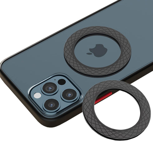 Universal Magnetic Ring, Magnetic Adapter Ring,Magnet Sticker Compatible with Magsafe Accessories & Wireless Charging for iPhone 15/14/13/12 Serie...