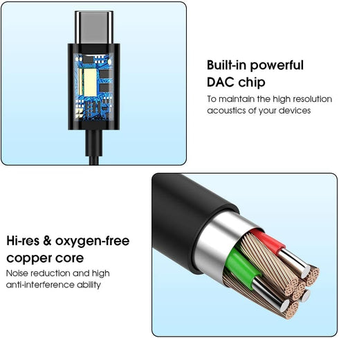 USB C Headphones, Type C Earphones for Samsung Galaxy S20 S21 S22 S23 S24 FE Ultra Apple iPhone 15 Pro Max iPad Magnetic Wired Earbuds Microphone ...