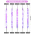 5PCS Dotting Tools Nail Art Tools for Painting Acrylic Nail Art Pen Dot Paint Manicure Kit 2 Ways Dotting Tools Embossing Tools for Paper Stainles...