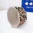 Paper Clip Holder Ceramic Paper Clip Holders Geometric Paperclips Holder Dispenser Cute Leopard Paper Clip Organizer for Desk Binder Clip Holder B...