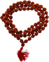 Mandala Crafts Rudraksha Mala 108 Beads - Rudraksha Beads - Nepal Knotted Rudraksha Seed Japa Mala Tibetan Prayer Beads for Rudraksha Necklace Men...