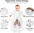 Beberoad Love Baby Swaddles, Swaddles for Newborns with 2-Way Zipper & Silent Velcro, Easy Swaddling & Breathable Suitable for Baby 3-6 Months,Sta...