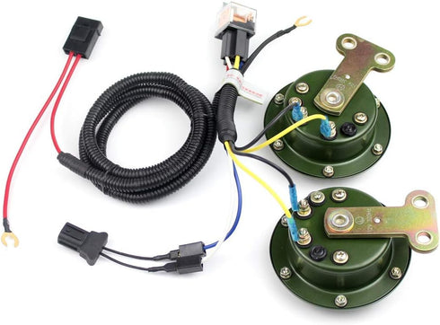 FARBIN Car Horn Special Plug Compatible with Chevrolet/Buick Adapter Wiring Harness Pigtail Socket Car Horn Connector Harnesses Cable 2Pcs...