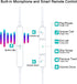 Earbuds for iPhone X/XR/SE/11/12/13/14 Earphones (JH-7A) Pop-up Bluetooth Wired in-Ear Earbuds Lightning Headphones with Mic for iPhone 7/8Plus/X/...