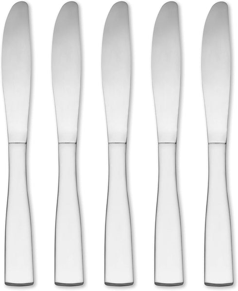 Hampton Forge Bristol Satin 5Pk Dinner Knives/Color Card, 1.20 LB, Metallic...