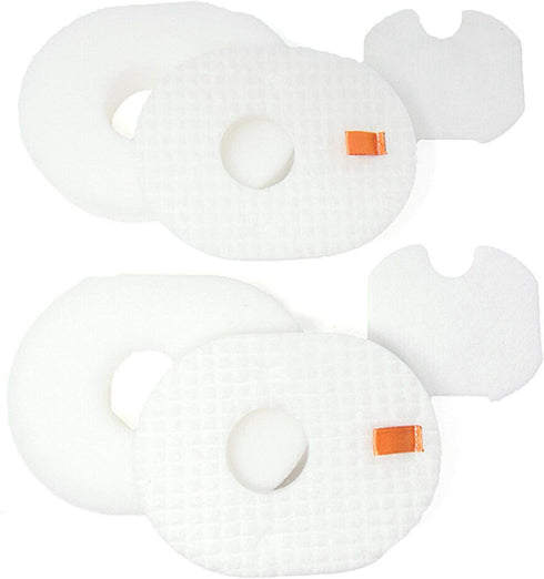 ConPus 2 Allergen 2 Foam 2 Felt Filters Kit Replacement for Shark Rocket Ultra-Light Vacuum HV292, HV300, HV300W, HV301, HV302, HV303, HV305, HV30...