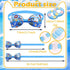 20pcs Ocean-Themed Dog Bow Ties for Small Medium Dogs, Adjustable Pet Bowtie Collar Charms,Sea Pattern Necktie for Pet Grooming (20pcs bowtie)...