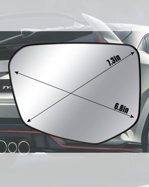 Driver Side Mirror Fit for Honda Civic 2016-2021 Envix 2018-2022 Crider 2019-2022, Left Side Rear View Mirror with Power Heated...