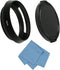 SIOTI 62mm Lens Hood, Matte Treatment Inside, Aluminum Material, Compatible with All Camera Lens S/C/N/F/O/P etc.(62mm)...