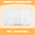 100g Chenille Yarn, White Blanket Yarn for Knitting, Handcrafts Weaving Soft Chenille Yarn, Crochet Yarn for Crochet Weaving......