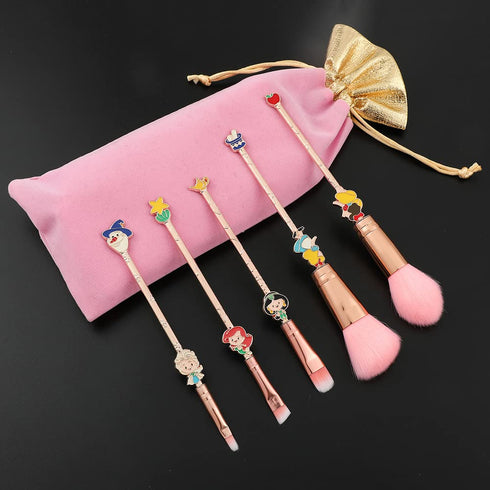 Anime Alice in Wonderland Makeup Brushes - Foundation Blending Powder Eyeshadow Contour Concealer Blush Cosmetic Makeup Tool Brush (Alice Makeup B...