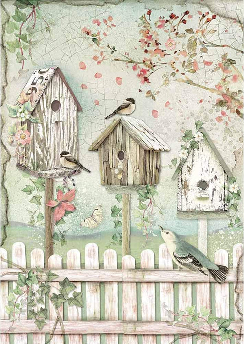 STAMPERIA INTERNATIONAL, KFT RICE PAPER PACK A4 NESTS...