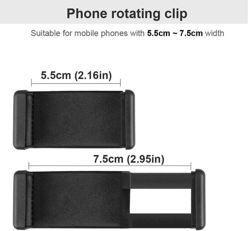 Mr.Power Guitar Bass Head Phone Holder Live Broadcast Bracket Clip Compatible with iPhone, Compatible with Samsung Smart Phones (Guitar Head Phone...