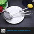 Strainers Fine Mesh, SUS 304 Premium Stainless Steel Fine Mesh Food Strainer Kitchen Colander Sieve Sifter Hand-held Oil Spoon Seives with Good Gr...