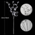 Fityle 50pcs Crystal Bud Branches Artificial Flower Twigs for Wedding Party Home Decor Floral Crafts - White, 15cm...