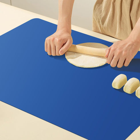 Silicone mats, Food-Grade Non-Slip Heat Resistant Mat Silicone Baking Mat 2MM Thick Pastry Mat,Countertop Protector Mat Hot Pad for Coffee Maker, ...