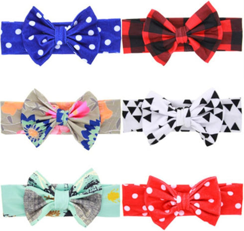 Baby Girls Toddler Bowknot Headband Infant Rabbit Ear Hair Band Headdress...