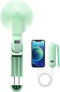 FADACHY Portable Fan Rechargeable,Mini Personal Fan, Handheld Battery Operated Fan,LED Display 14-18 Working Hours 3 IN 1 Folding Hand Fan, Small ...