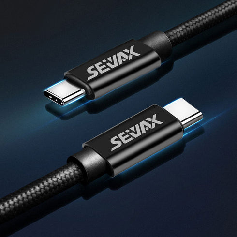60W PD Type C to Type C 1M 2.0 Data Cable Compatible with Smartphones, Laptops, Game Console, Hard Disk, Camera and More Useful for Charge/Transfe...