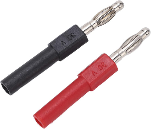 5Set J.20012 Banana Plug Connector 4mm Male to 2mm Female Multimeter Banana Plug Connector Adapter for Multimeter Test Leads Probes...