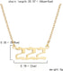 COLORFUL BLING Dainty Angel Number Pendant Necklace Stainless Steel Choker 000 1111 111 222 333 444 555 666 777 888 999 Numerology Jewelry Gift fo...