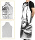 Health Gear Heat Resistant Apron, 1000 Degree Heat Resistant Apron Aluminum Foil Cooking Apron High Temperature Anti-splash Anti-scalding Working ...