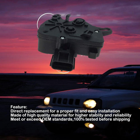 Sliding Door Lock Actuator Left Driver Side for 2008-2016 Chrysler Town Country 2008-2019 Dodge Grand Caravan Replace 5020679AB...