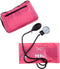EMI Deluxe Aneroid Sphygmomanometer Manual Blood Pressure Monitor Adult Cuff Set with Case - #217 (Pink)...