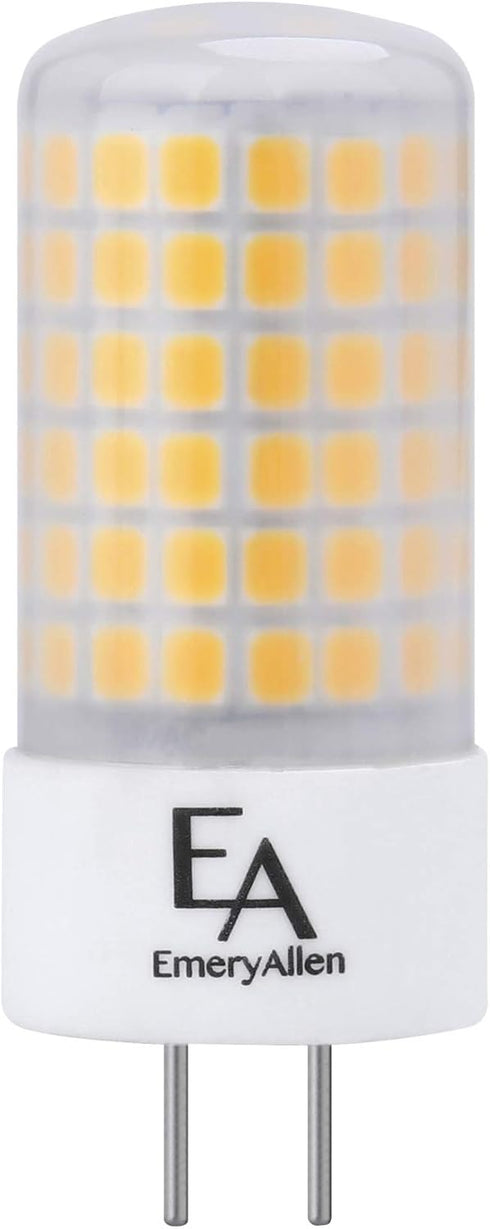 EmeryAllen EA-GY6.35-5.0W-001-309F-D Dimmable Miniature Bi-Pin Base LED Light Bulb, 12V-5Watt (60W Equivalent) 550 Lumens, 3000K, 1 Pcs...