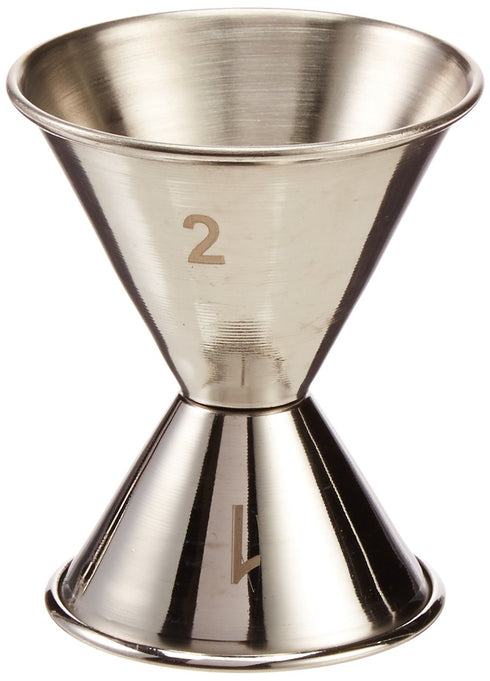 American Metalcraft J205 Jiggers, 2.5" Length x 2.5" Width, Silver...