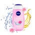 Nivea Bath Shower Water Lily Oil, 250 ML, Moisturizing Skin Cleanser with Oil Pearls and Water Lily Fragrance...