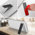Giantree Ultra Thin Cell Phone Holder, Adjustable Mini Alloy Phone Kickstand Portable Phone Stand Foldable Phone Stand for Mobile Phone Tablet (Bl...