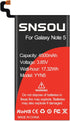 Galaxy Note 5 Battery, Upgraded SNSOU 4500mAh EB-BN920ABE Replacement Battery for Samsung Galaxy Note 5 SM-N920 N920V N920T N920A N920P N920R4 N92...