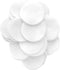 Playfully Ever After White Craft Felt Circles (5 Inch - 18pc)...