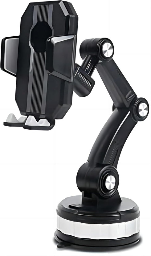 Car Phone Mount - Versatile Dashboard Suction Phone Holder, Perfect for Trucks and Cars - Universal Fit, Black Car Phone Holder...
