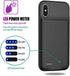 Battery Case for iPhone X/XS, 7000mAh Slim Portable Rechargeable Protective Battery Pack Cover Power Bank Charging Case Compatible with iPhone X/X...