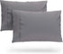 Cosy House Collection Luxury Cooling Rayon Derived from Bamboo Blend Ultra Soft Pillow Cases - Cooling & Breathable - Set of 2 Pillowcases with En...